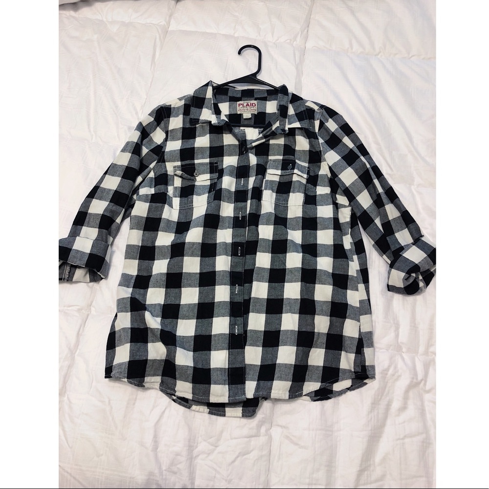 Black & White Flannel